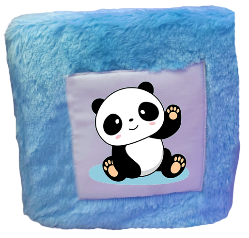 Doremon Kids Soft Stool Sublmation 2 Side - Image 3