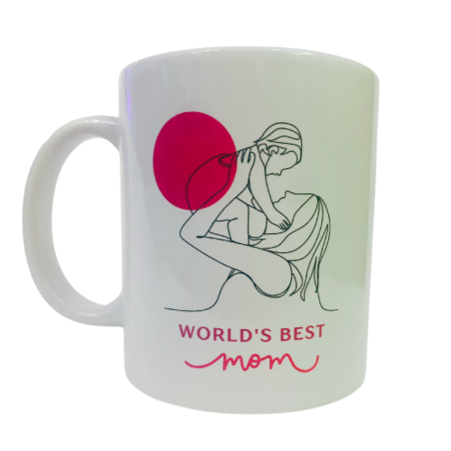 World Best Mom sublimation coffee mug