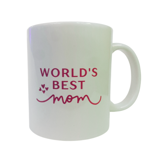 World Best Mom sublimation coffee mug - Image 2
