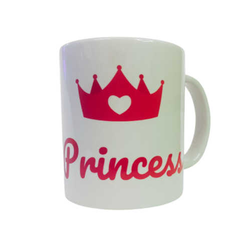 Prince & Princess White Coffee Mug - Image 3