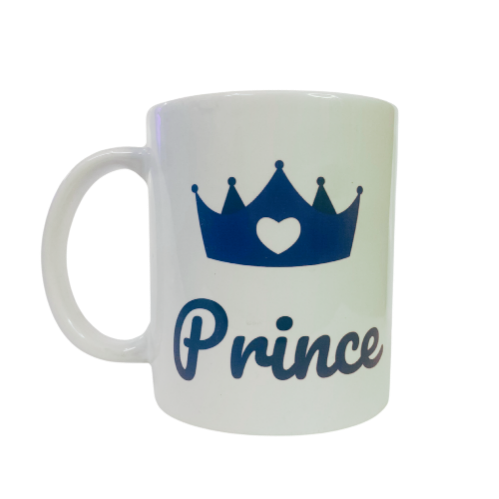 Prince & Princess White Coffee Mug