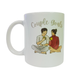 Couple Goal sublimation coffee mug