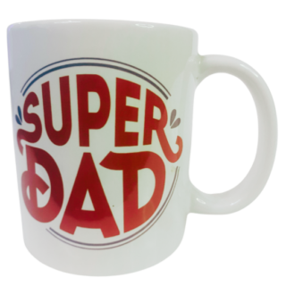 Super Dad sublimation coffee mug